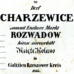 Rozwadów/Charzewice 1853