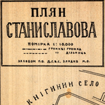 Stanisławów Town Plan ca. 1919