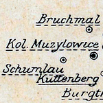 Map of the German Settlements of Galicia 1909